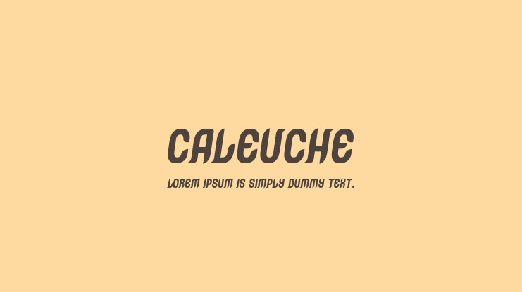 Caleuche Font