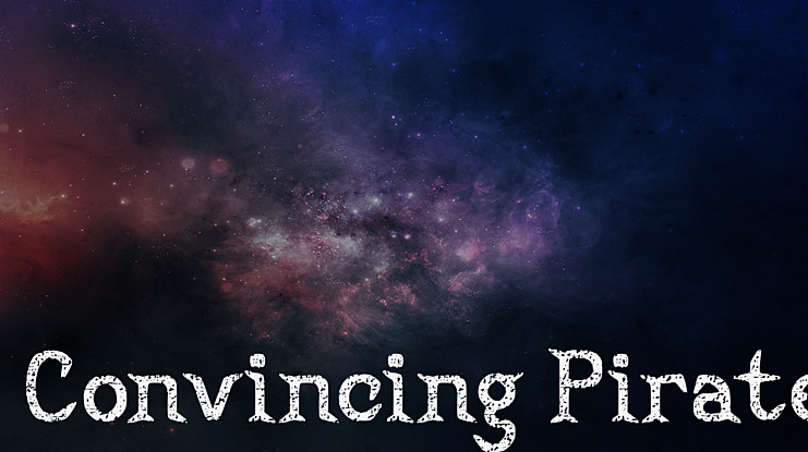 Convincing Pirate Font