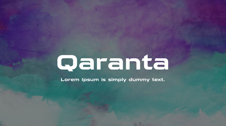 Qaranta Font