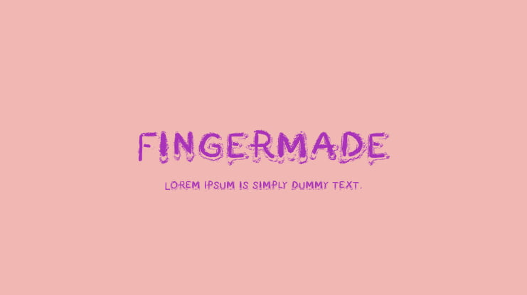 Fingermade Font