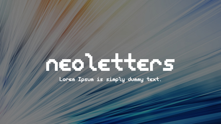 neoletters Font