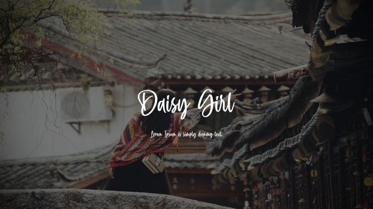 Daisy Girl Font