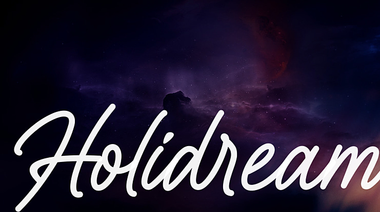Holidream Font