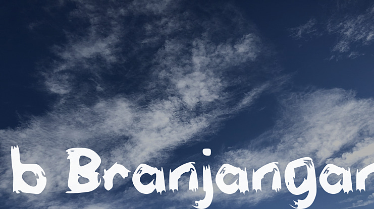 b Branjangan Font