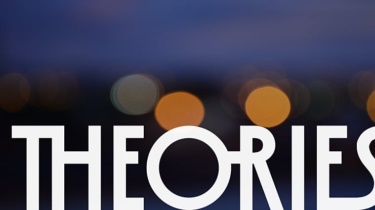 Theories Font