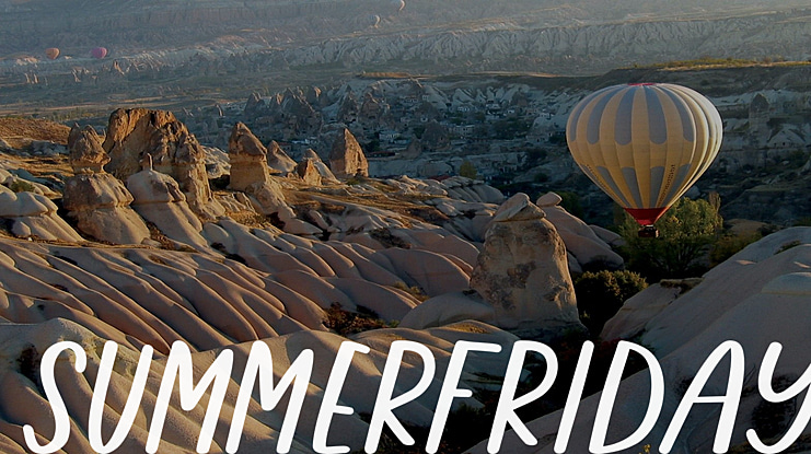 Summerfriday Font