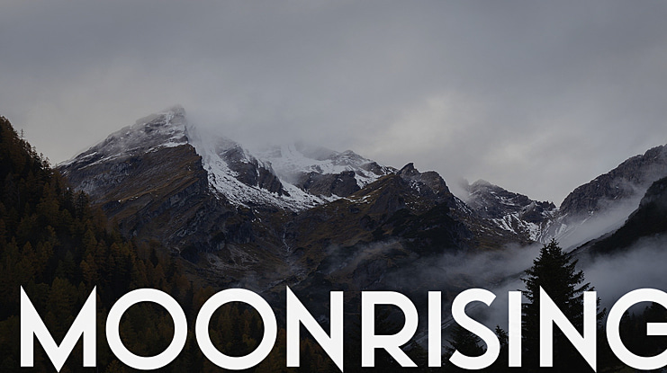 Moonrising Font Family
