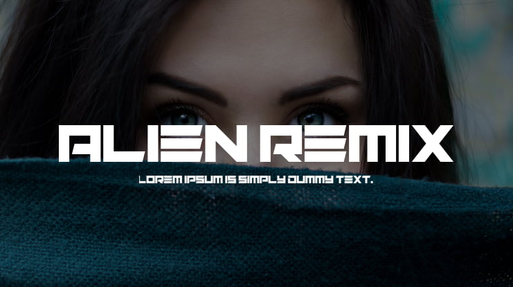 Alien Remix Font Family