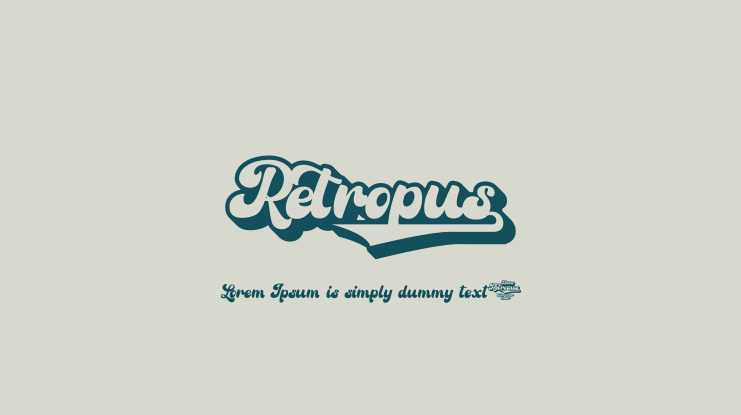Retropus Font