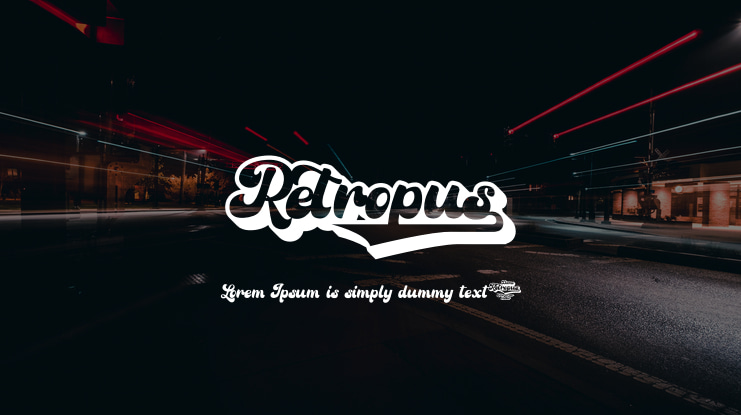 Retropus Font