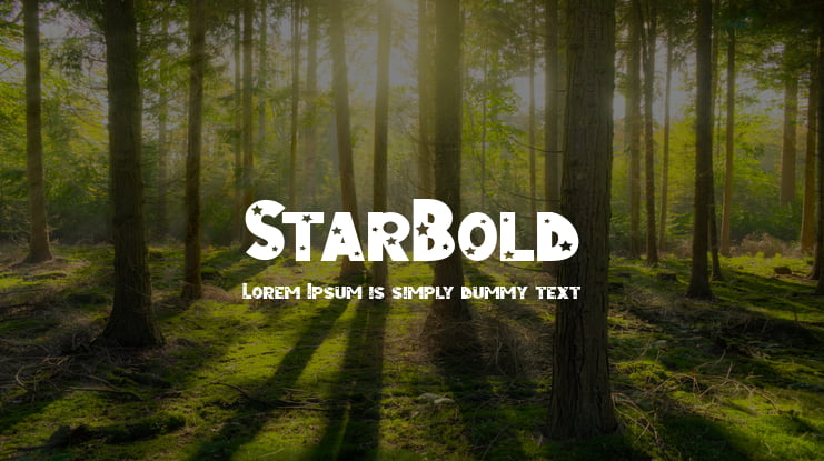 StarBold Font