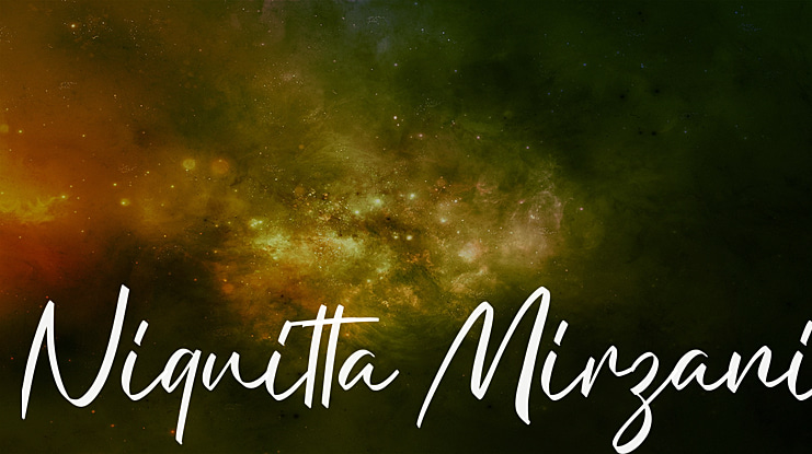 Niquitta Mirzani Font