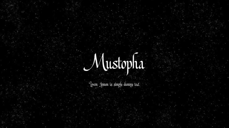 Mustopha Font