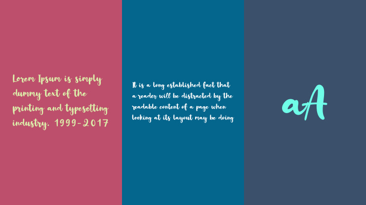 Alberteen Font Family