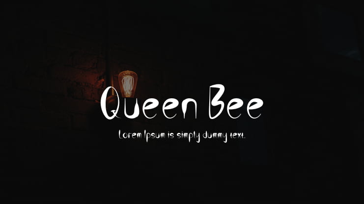 Queen Bee Font