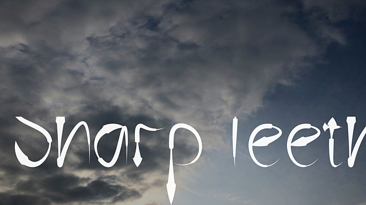 Sharp Teeth Font