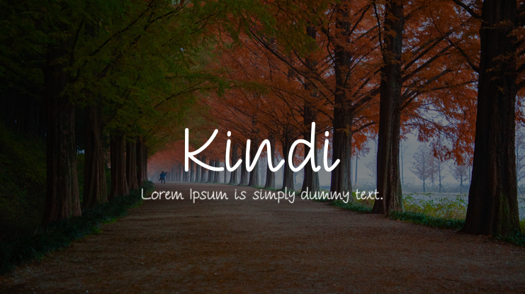 Kindi Font
