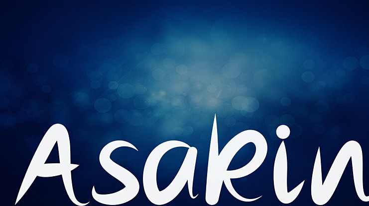Asakin Font
