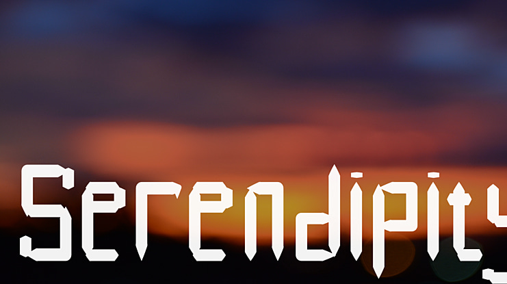 Serendipity Font