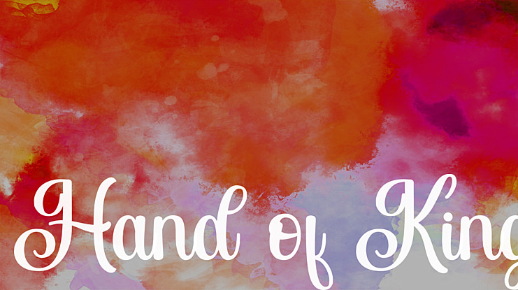 Hand of King Font