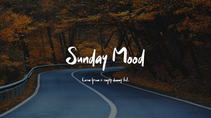 Sunday Mood Font