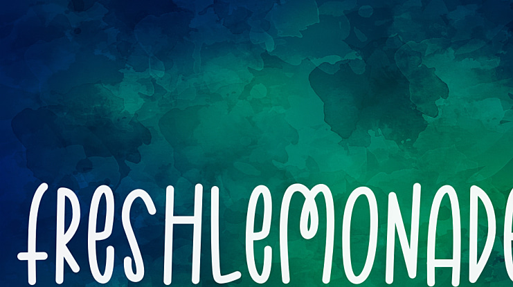 FreshLemonade Font