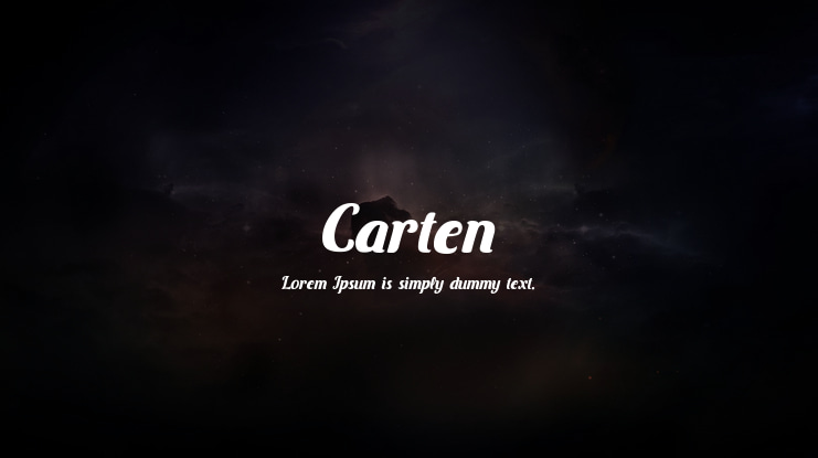 Carten Font