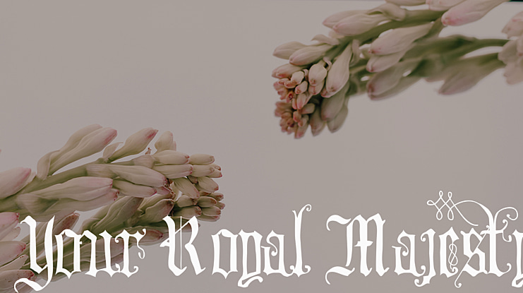 Your Royal Majesty Font