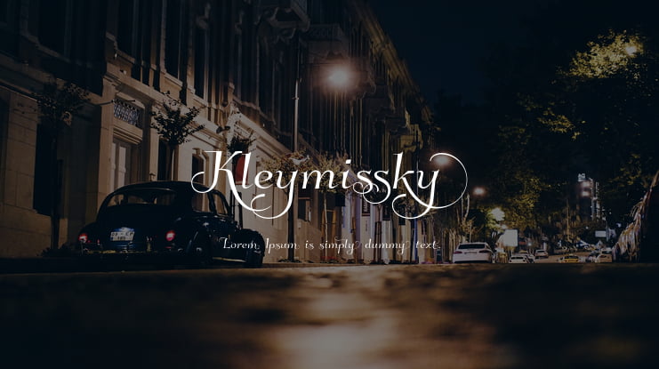 Kleymissky Font