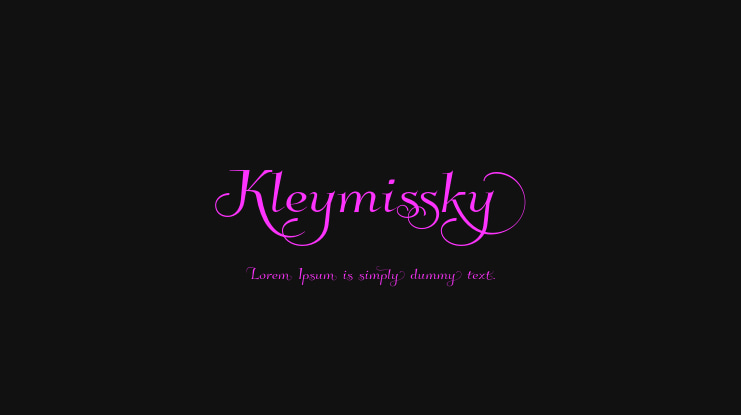 Kleymissky Font