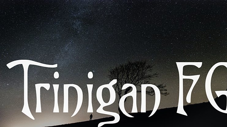 Trinigan FG Font
