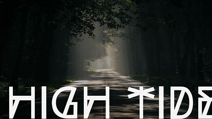 High Tide Font Family