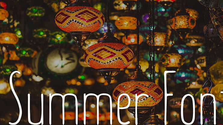Summer Font