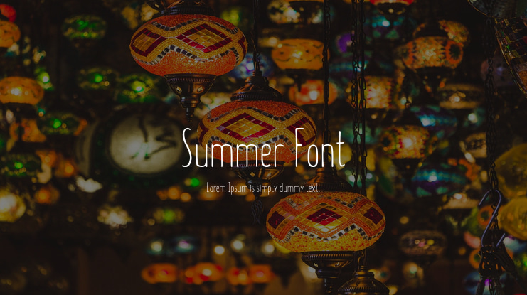 Summer Font