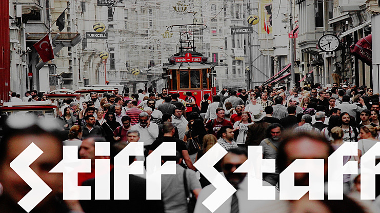 Stiff Staff Font