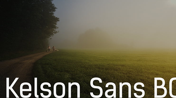 Kelson Sans BG Font Family