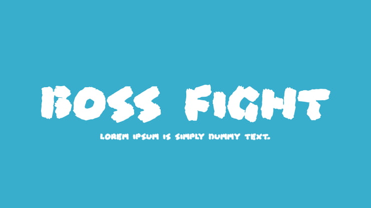 Boss Fight Font