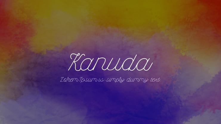Kanuda Font