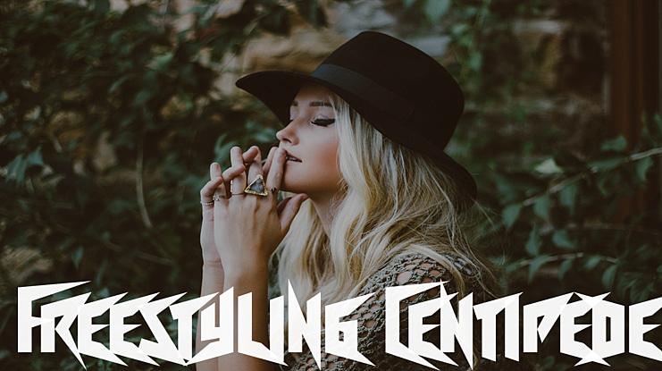 Freestyling Centipede Font