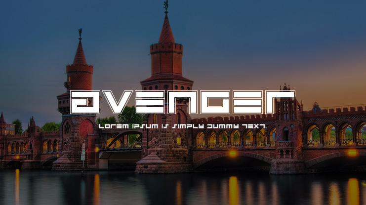 Avenger Font Family
