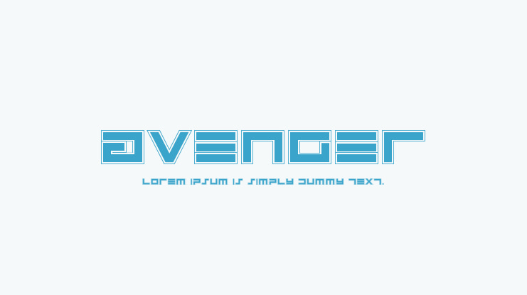 Avenger Font Family
