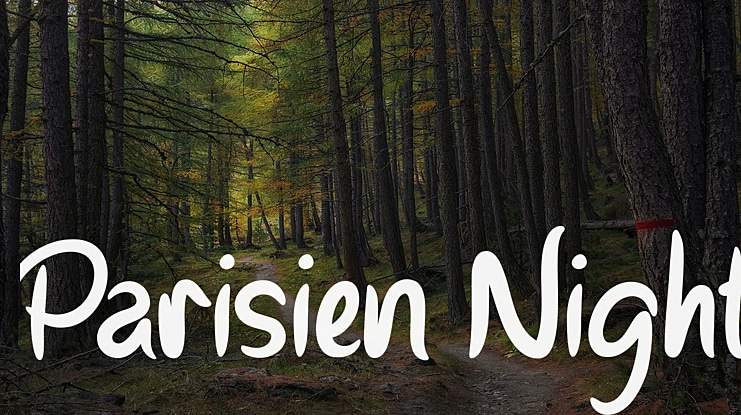 Parisien Night Font Family