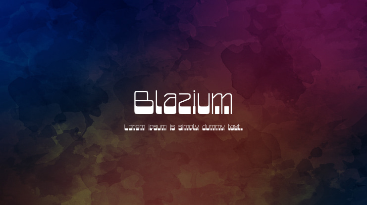 Blazium Font