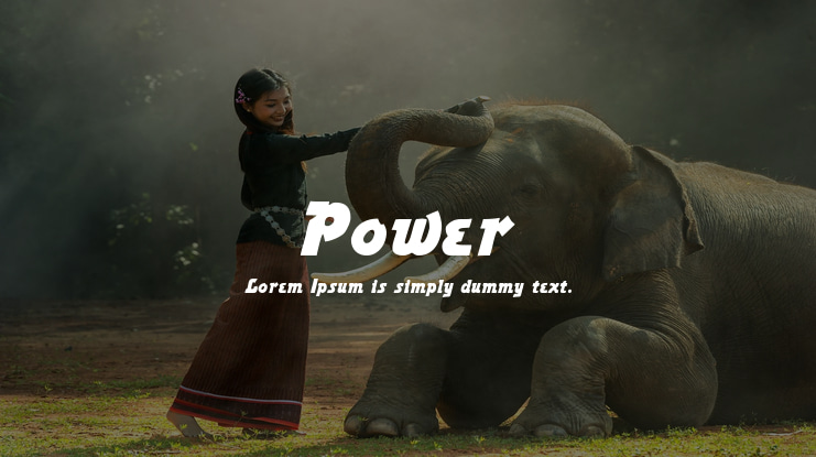 Power Font