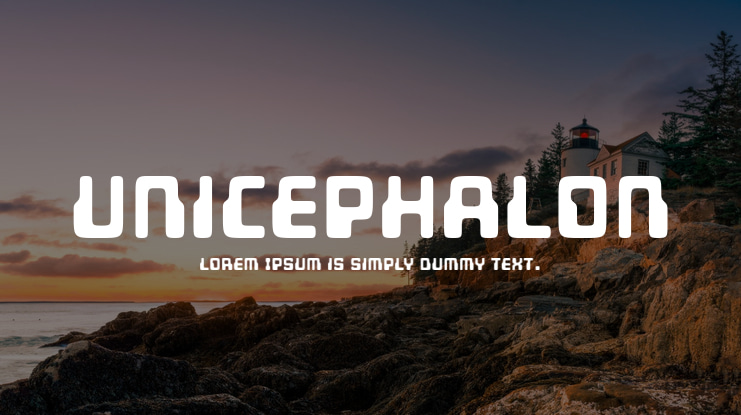 Unicephalon Font