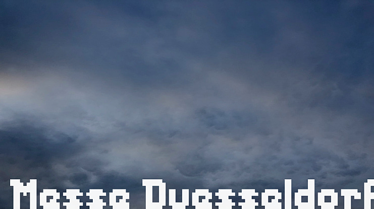 Messe Duesseldorf Font