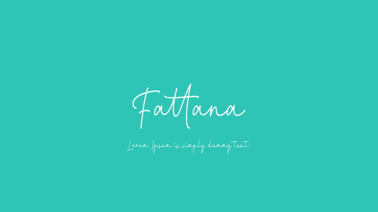 Fattana Font