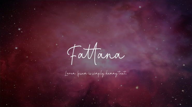 Fattana Font