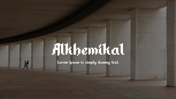 Alkhemikal Font