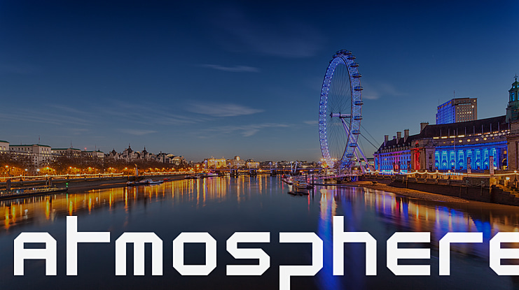 Atmosphere Font Family